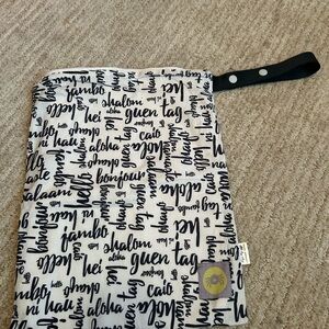 Itzy Ritzy Black and White Wet Bag